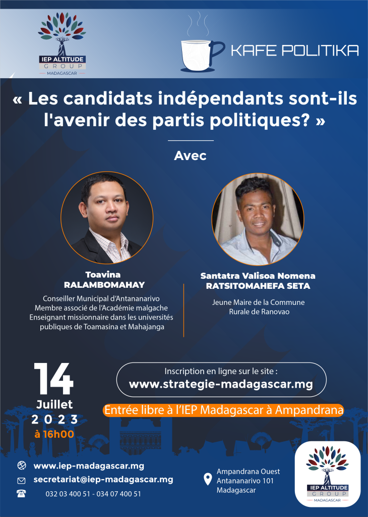 KAFE POLITIKA: "Les candidats indépendants sont-ils l’avenir des parties politiques ?"